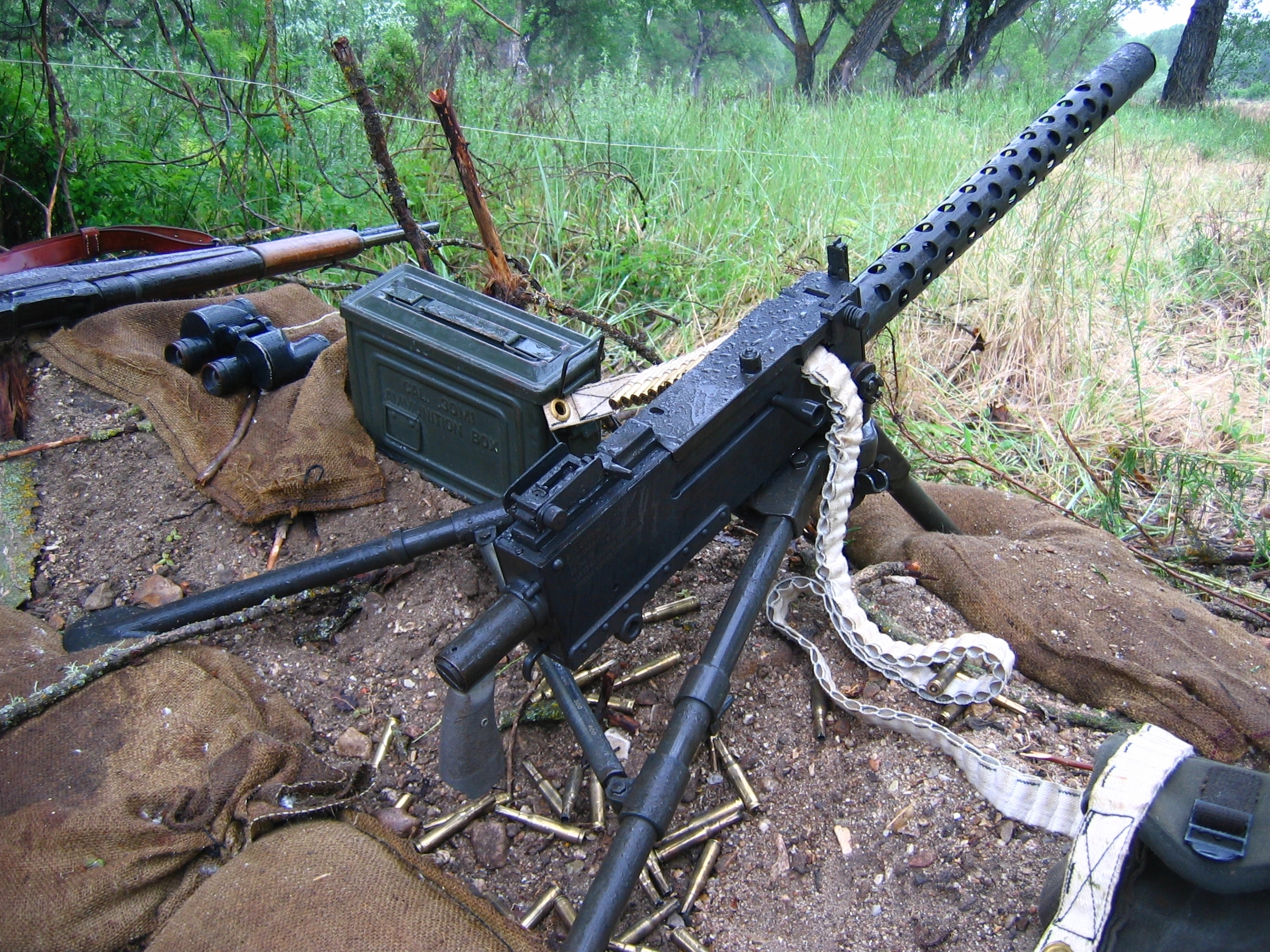 Пулемет browning m1917, m1919a4, m1919a6 (сша)