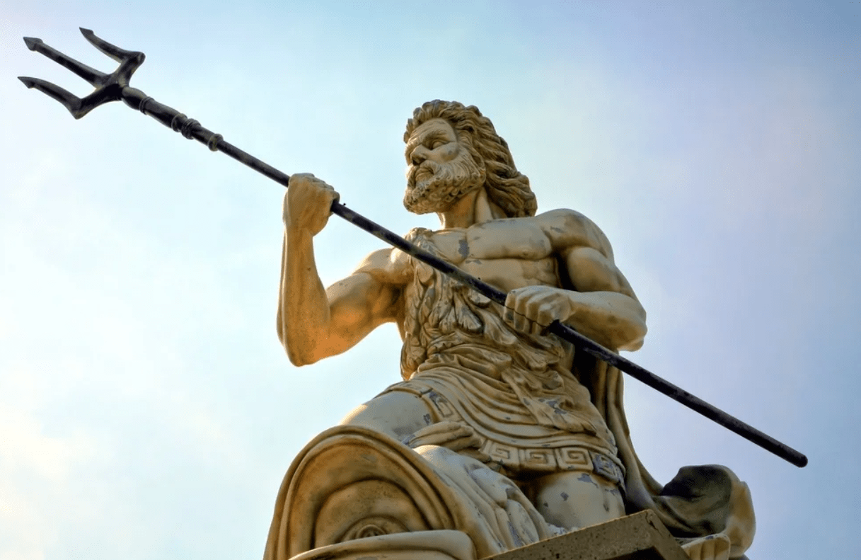 Статуи и скульптуры бога посейдона (нептуна)