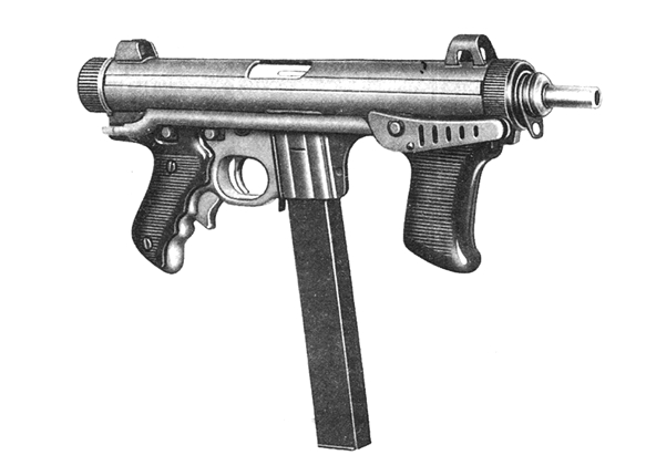 Пистолет — пулемет беретта м12с (beretta м-12 s)