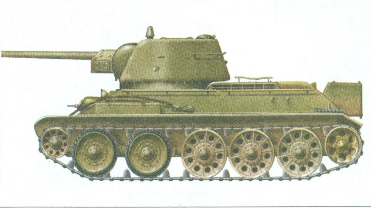 Танк т 34 1942