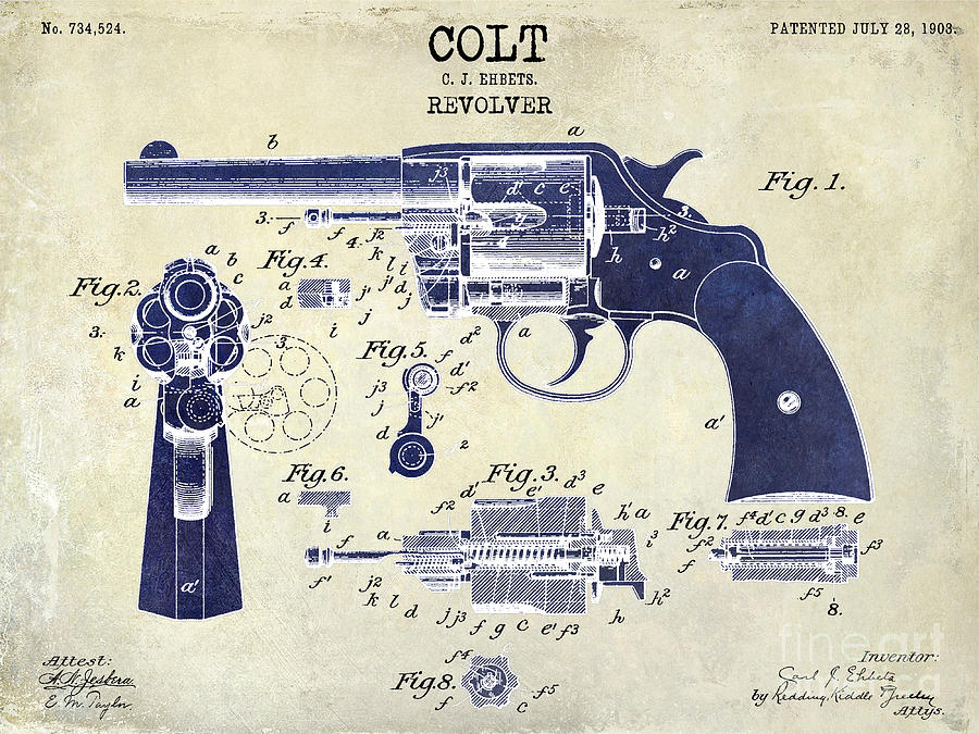 Пистолет кольт: два века оружейной истории
