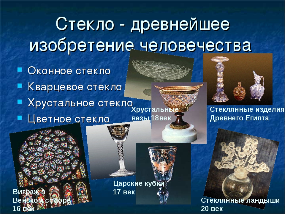 Доклад на тему стекло. Цветное стекло в древности. Изобретения человечества стекло. Цветное стекло в древнем Египте. Презентация на тему стекло.