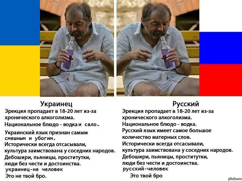 Почему украинцы называют русских русскими. Украинцы не люди. Украинцы или русские. Украинцы хохлы. Хохол и русский.