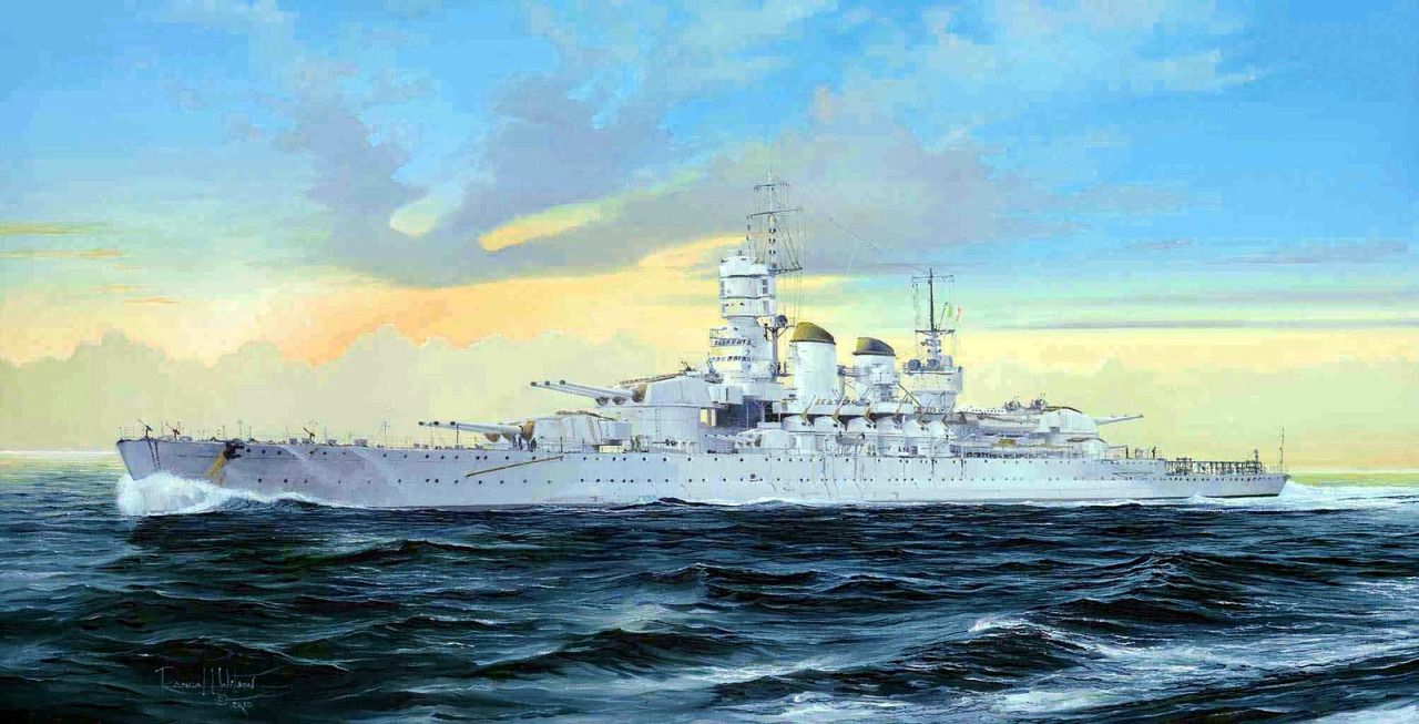 Итальянский линкор roma (1907 г.) - italian battleship roma (1907)