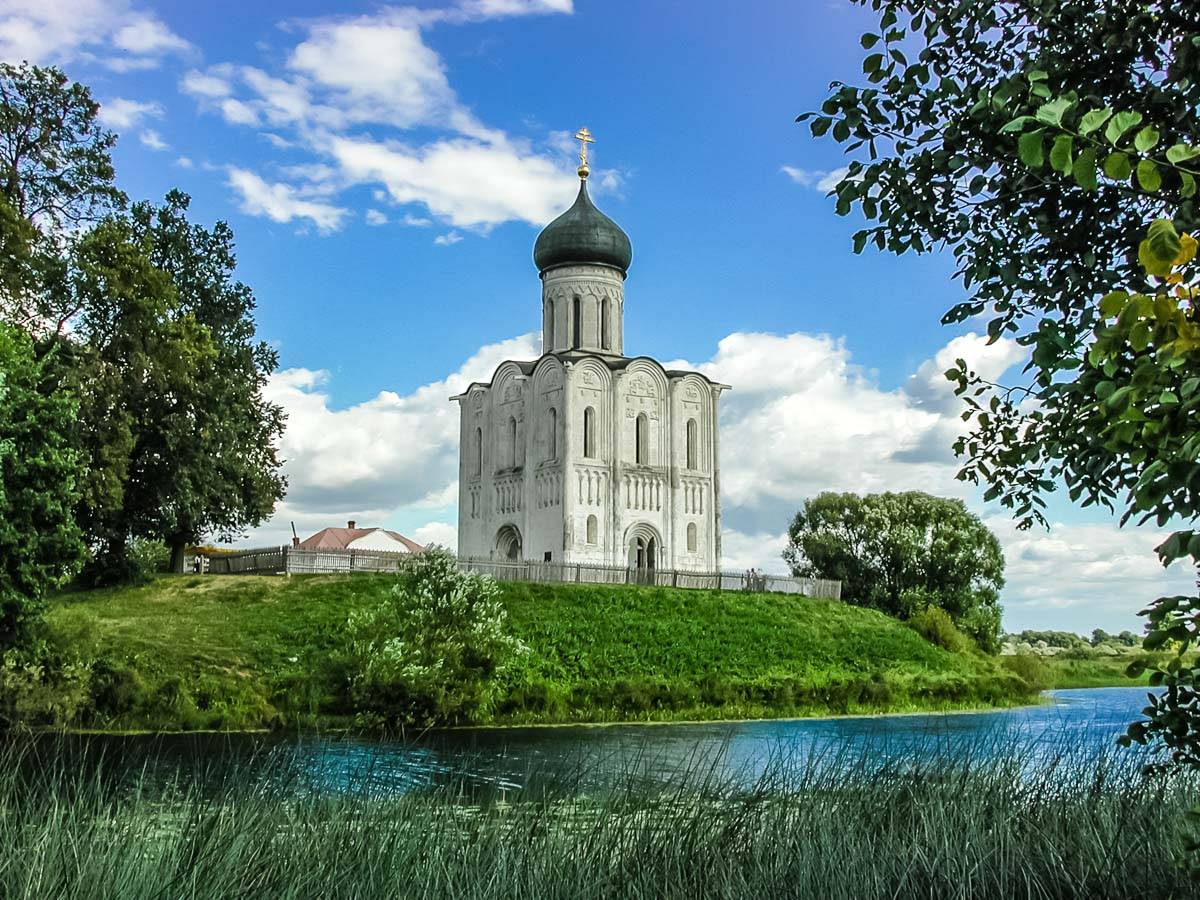 Церковь покрова на нерли картинки