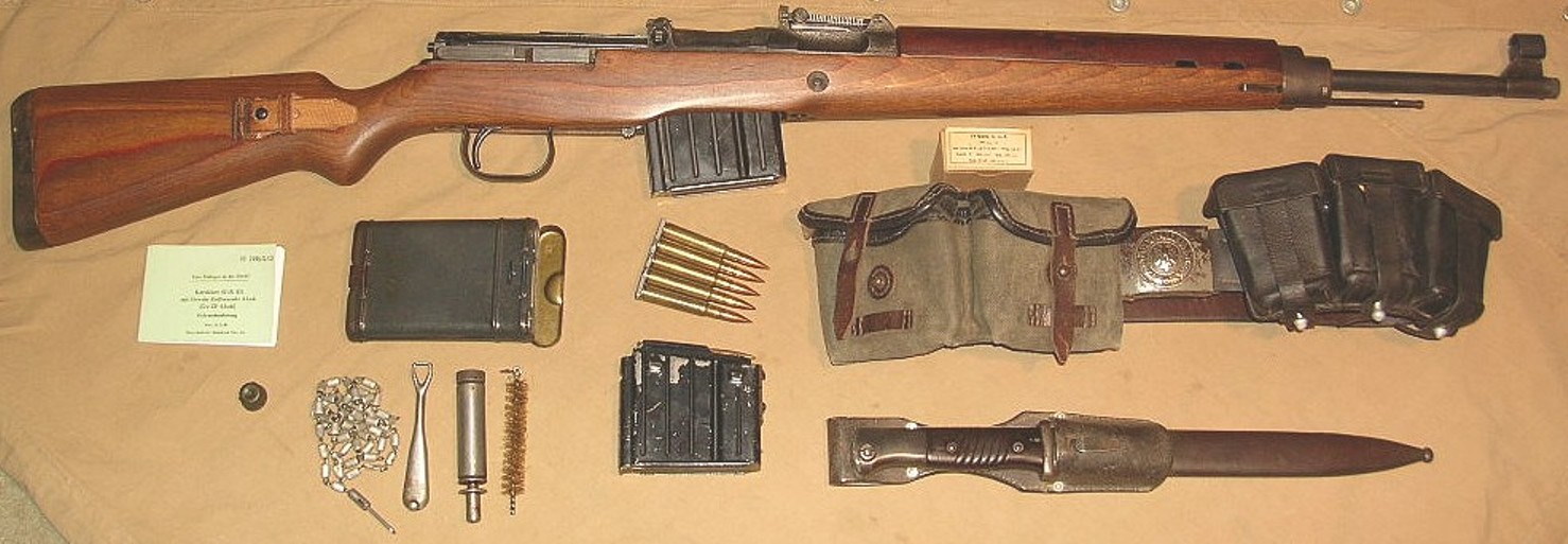 Какое оружие вермахта имело название элефант. Гевер-43 винтовка. Немецкая винтовка Гевер 43. G43 самозарядная винтовка. Винтовка Маузера g-43.