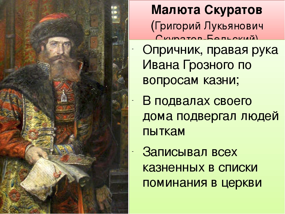 Фамилия ивана грозного. Григорий Лукьянович Малюта Скуратов-Бельский. Григорий Бельский Малюта Скуратов. Андрей Курбский Малюта Скуратов. Малюта Скуратов Опричник.