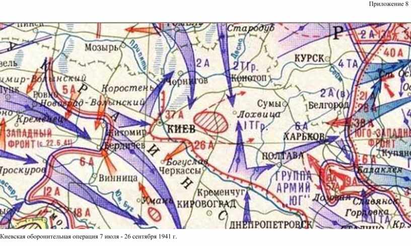 Битва за киев 1941 - события киевской наступательной операции