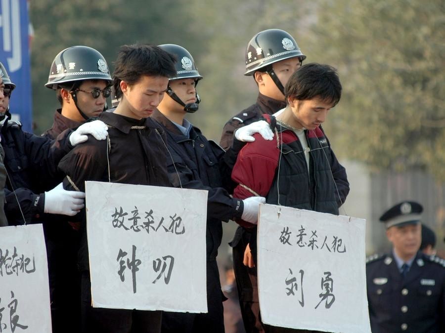 Казнь в китае: за какие преступления