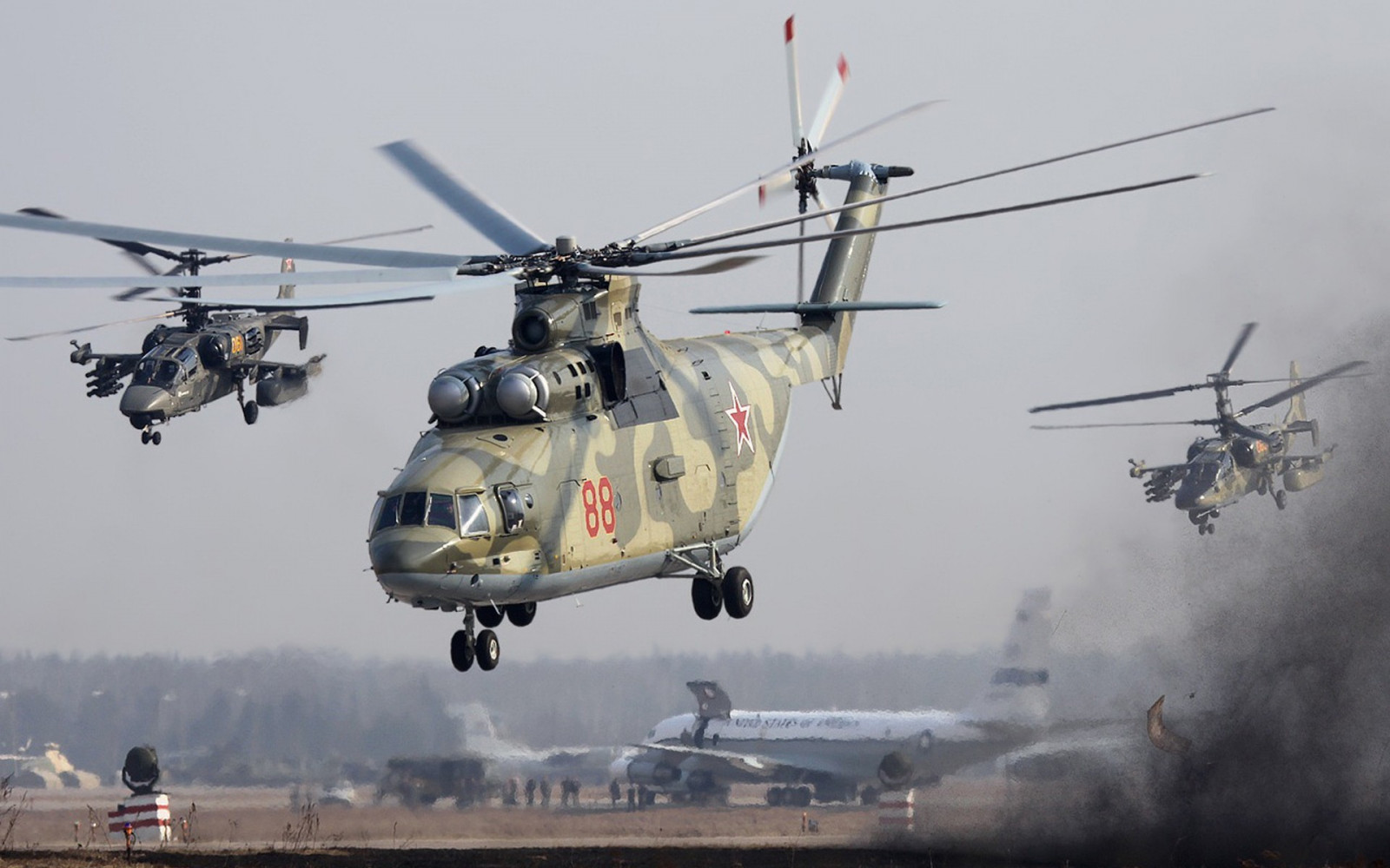 Многофункциональный вертолет ми-8 и его модификации