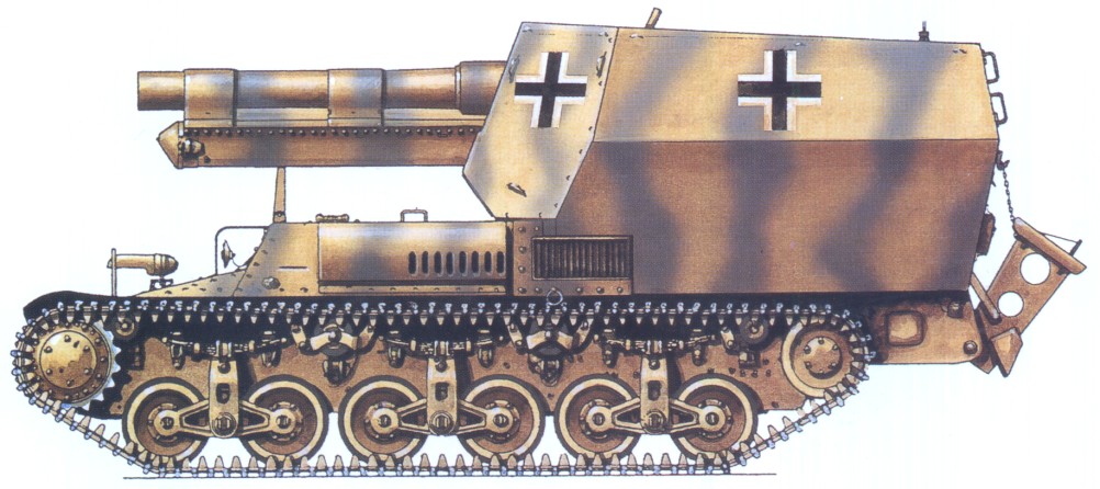 Самоходная гаубица 10,5 cm lefh 18-4 auf geschutzwagen lr.s.(f) alkett — викивоины