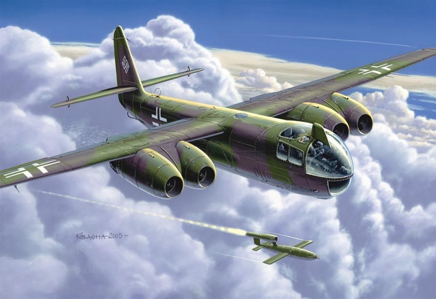 Первый реактивный бомбардировщик в мире арадо ar 234 «blitz»