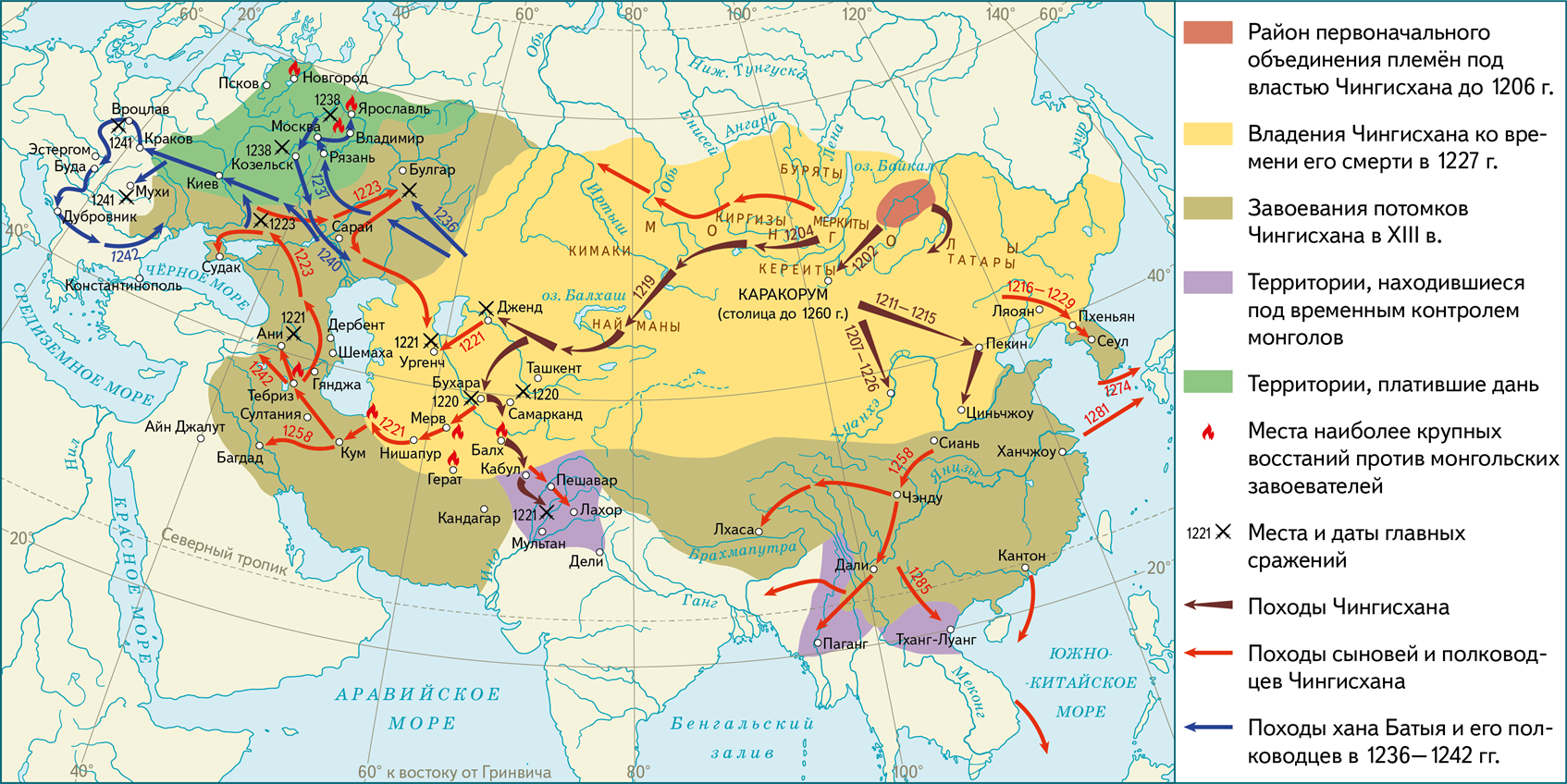 Невероятная жизнь и завоевания чингисхана: от объединения монгольских племён до создания гигантской континентальной империи